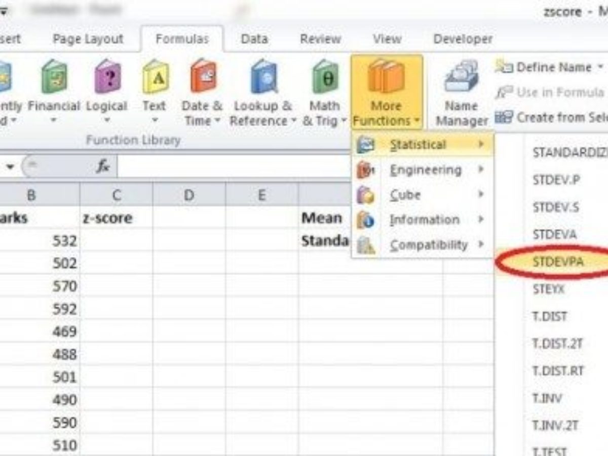 How to Find Z Score in Excel  PC-MIND