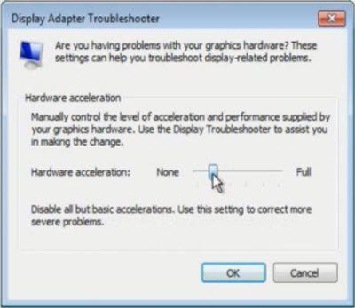 enable directdraw acceleration windows 10